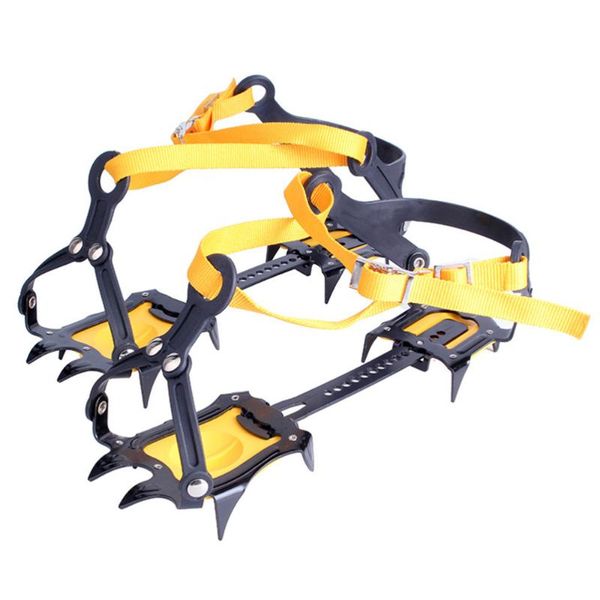 pair crampons ice cleats traction safe protect snow grips for boots shoes cords, slings and webbing
pair crampons ice cleats traction safe protect snow grips for boots shoes cords, slings and webbing