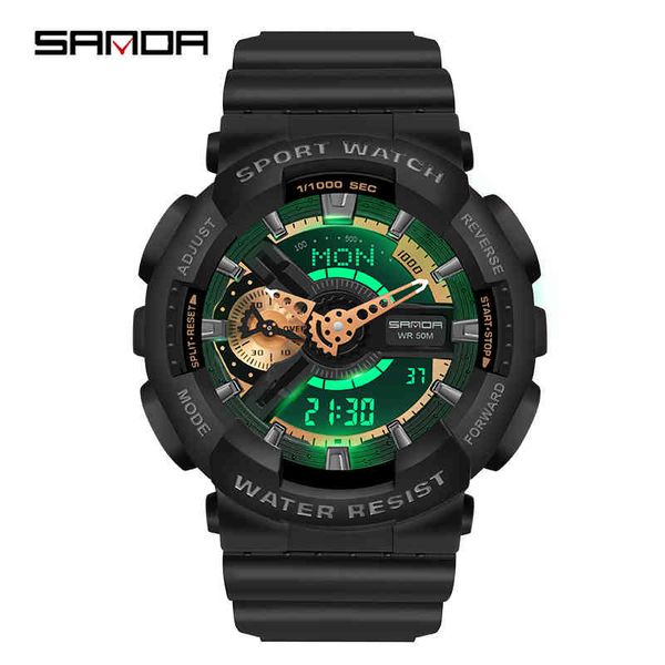 raise hand lightsanda new fashion g style green luminous sports automatic date calendar waterproof men's watch s shock, Slivery;brown
raise hand lightsanda new fashion g style green luminous sports automatic date calendar waterproof men's watch s shock, Slivery;brown