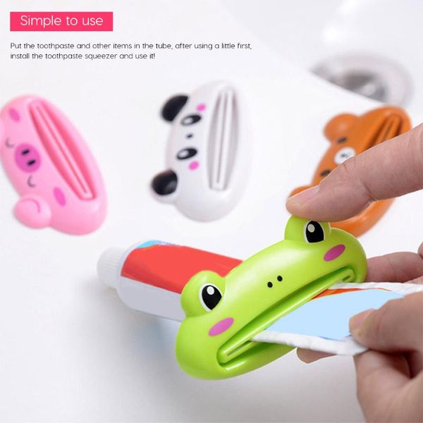 animal cartoon easy dispenser tube rolling toothpaste squeezer holder bathroom useful household roll stand toothbrush holders
animal cartoon easy dispenser tube rolling toothpaste squeezer holder bathroom useful household roll stand toothbrush holders