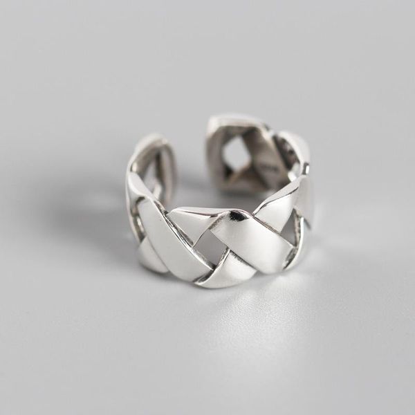 cluster rings authentic s925 sterling silver fine jewelry cross design geometric band wider long ring adjust tlj560, Golden;silver
cluster rings authentic s925 sterling silver fine jewelry cross design geometric band wider long ring adjust tlj560, Golden;silver