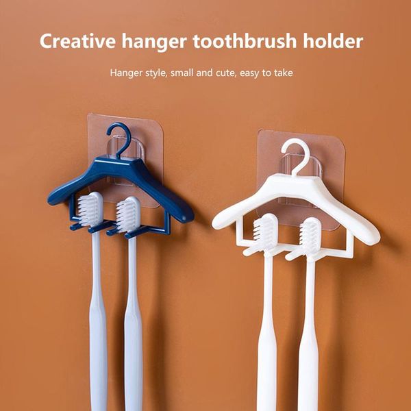toothbrush holders household creative hanger holder wall-mounted bathroom without punching storage blue and white style
toothbrush holders household creative hanger holder wall-mounted bathroom without punching storage blue and white style