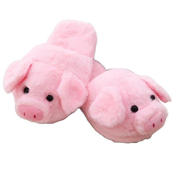 autumn and winter pink dudu pig plush slippers cute non-slip warm home floor shoes, Black
autumn and winter pink dudu pig plush slippers cute non-slip warm home floor shoes, Black