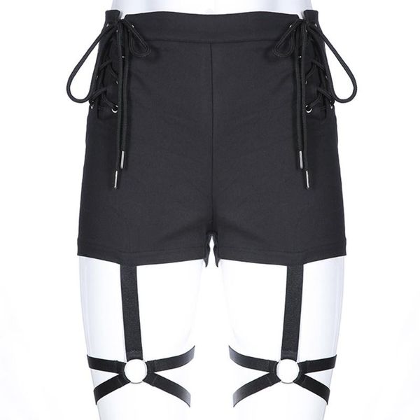 women's shorts summer ladies casual high waist short mini pure black pack buttocks leggings club, White;black
women's shorts summer ladies casual high waist short mini pure black pack buttocks leggings club, White;black