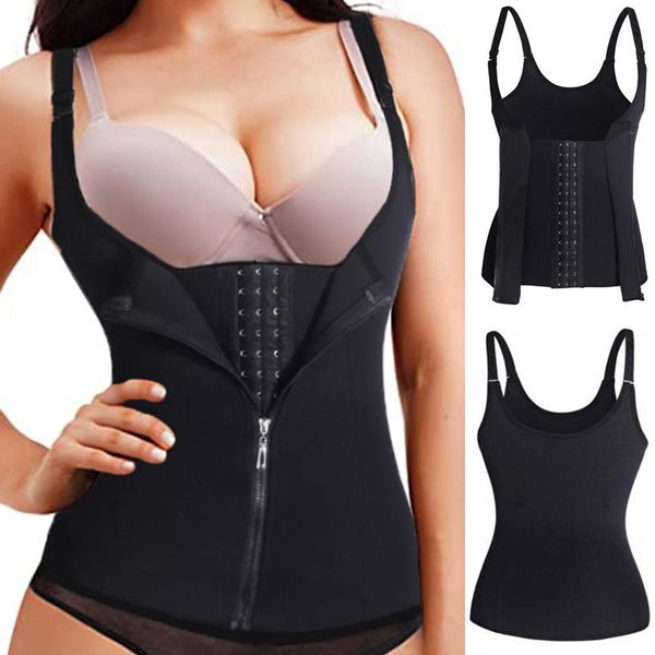 body shaper waist cincher corset zipper vest women postpartum trainer trimmer tummy belly girdle shaperwear women's shapers, Black;white
body shaper waist cincher corset zipper vest women postpartum trainer trimmer tummy belly girdle shaperwear women's shapers, Black;white