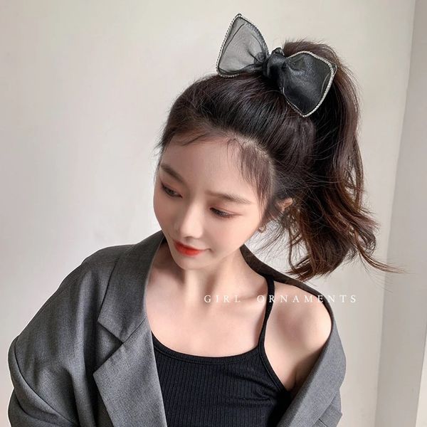 organza bow hair rope female ponytail head rope feeling simple temperament ball head large intestine ring rubber band, Slivery;white
organza bow hair rope female ponytail head rope feeling simple temperament ball head large intestine ring rubber band, Slivery;white
