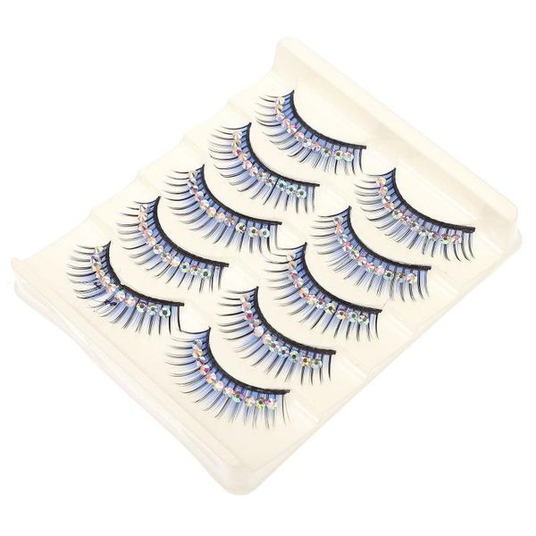 false eyelashes 5 pairs of dancing stage lashes fake performance 
false eyelashes 5 pairs of dancing stage lashes fake performance