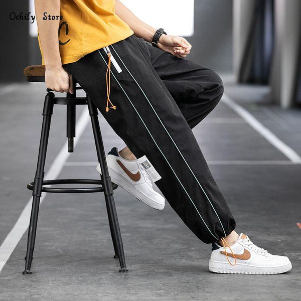 men's pants spring/summer casual baggy fashion harlem boy's school health small leg, Black
men's pants spring/summer casual baggy fashion harlem boy's school health small leg, Black