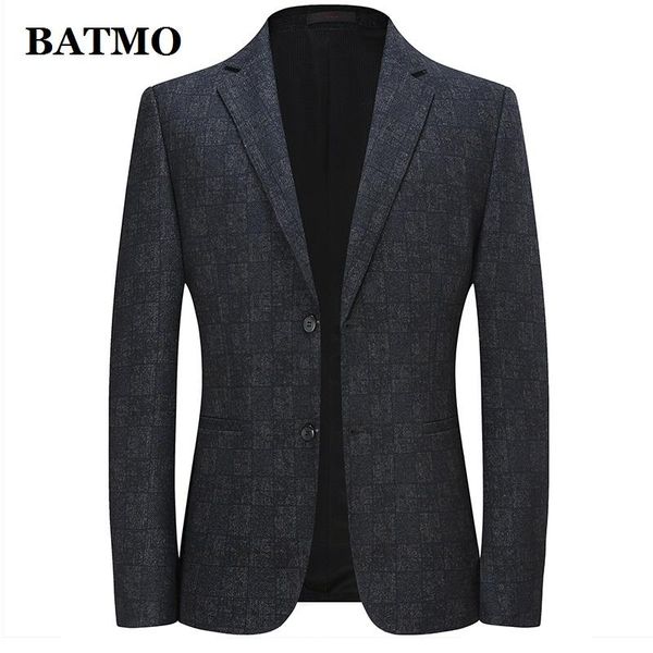 men's suits & blazers batmo 2021 arrival autumn plaid blazer men,male jackets,plus-size m-xxxl 3323, White;black
men's suits & blazers batmo 2021 arrival autumn plaid blazer men,male jackets,plus-size m-xxxl 3323, White;black