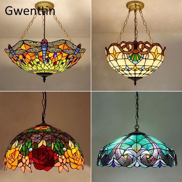 mediterranean tiffany stained glass pendant lights vintage hanging lamp for dining room kitchen light fixtures home art decor lamps
mediterranean tiffany stained glass pendant lights vintage hanging lamp for dining room kitchen light fixtures home art decor lamps