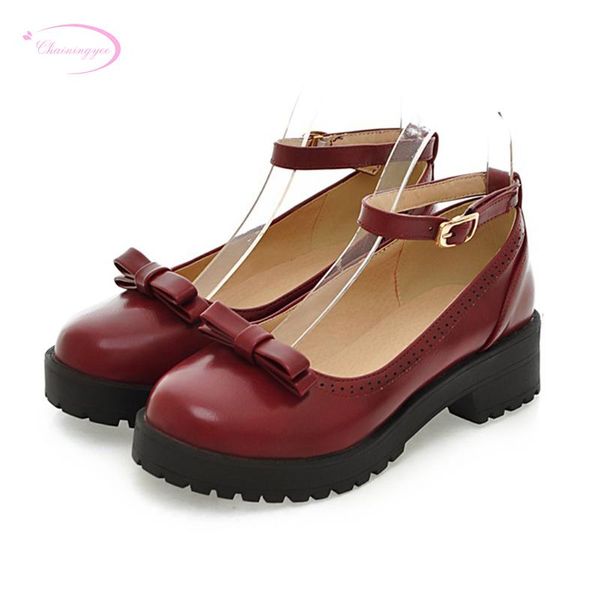 dress shoes chainingyee sweet style comfortable round toe pumps fashion belt buckle black yellow red bow med with women's
dress shoes chainingyee sweet style comfortable round toe pumps fashion belt buckle black yellow red bow med with women's