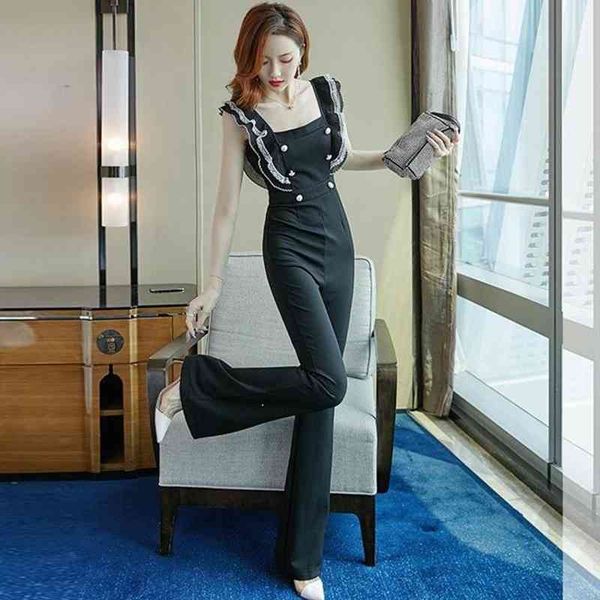 women jumpsuits ruffles sleeveless summer jumpsuit women high waist wide leg one piece jumpsuit black body suits for women z11 210426, Black;white
women jumpsuits ruffles sleeveless summer jumpsuit women high waist wide leg one piece jumpsuit black body suits for women z11 210426, Black;white