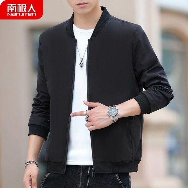 men's jacket spring and autumn trend loose all-match casual clothes jackets, Black;brown
men's jacket spring and autumn trend loose all-match casual clothes jackets, Black;brown