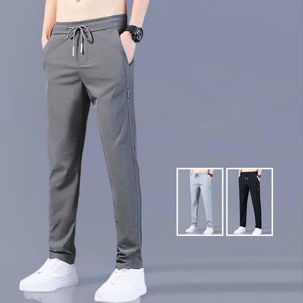 casual fashion streetwear quick women pants dry breathable sweatpants male trousers hip hop micro elastic force men, Black
casual fashion streetwear quick women pants dry breathable sweatpants male trousers hip hop micro elastic force men, Black