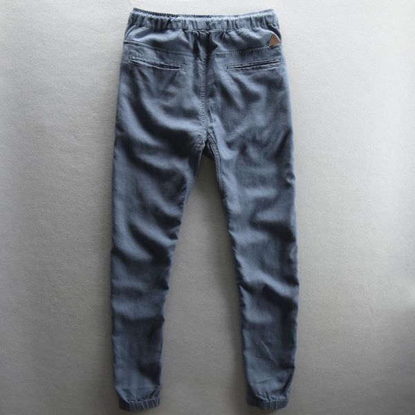 full length summer cotton linen harem pants men elastic waist lightweight casual trousers blue black beige male men's
full length summer cotton linen harem pants men elastic waist lightweight casual trousers blue black beige male men's