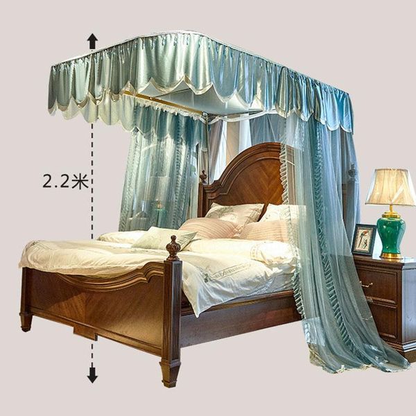 mosquito net summer u-shaped rail nets household 1.8m bed thickened princess installation curtains encryption
mosquito net summer u-shaped rail nets household 1.8m bed thickened princess installation curtains encryption