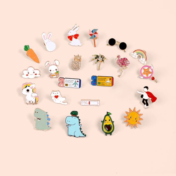 cute animal enamel pins dinosaur rabbit tree bird cloud clothes jeans bag lapel pin shirt badge wholesale gift for women friend, Blue
cute animal enamel pins dinosaur rabbit tree bird cloud clothes jeans bag lapel pin shirt badge wholesale gift for women friend, Blue