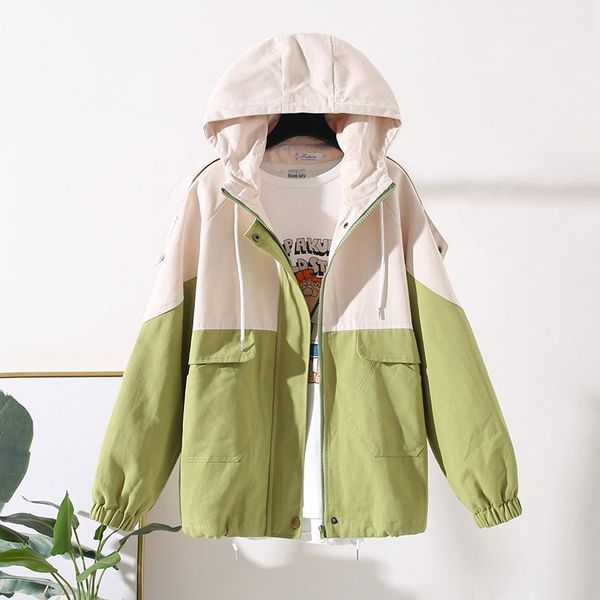 women's jackets harajuku spring women pink bomber jacket long sleeve ladies student basic coat loose hooded windbreaker outerwear femal, Black;brown
women's jackets harajuku spring women pink bomber jacket long sleeve ladies student basic coat loose hooded windbreaker outerwear femal, Black;brown
