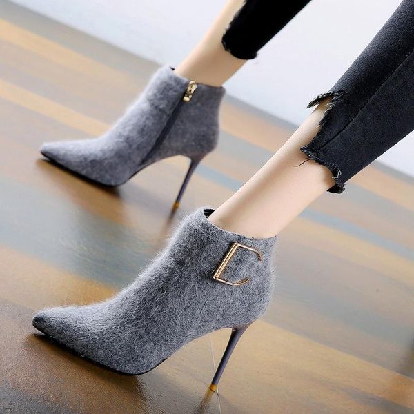 boots small size ankle women high heels female zipper women's shoes buckle woman short boot ladies footwear pointed, Black
boots small size ankle women high heels female zipper women's shoes buckle woman short boot ladies footwear pointed, Black