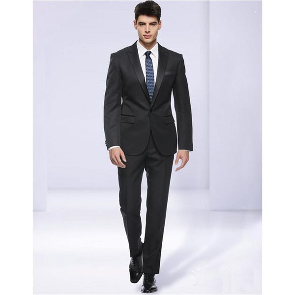 men's suits & blazers slim fit groom tuxedos 1 buttons groomsman suit for man clothes custom made wedding (jacket+pants) plxq, White;black
men's suits & blazers slim fit groom tuxedos 1 buttons groomsman suit for man clothes custom made wedding (jacket+pants) plxq, White;black