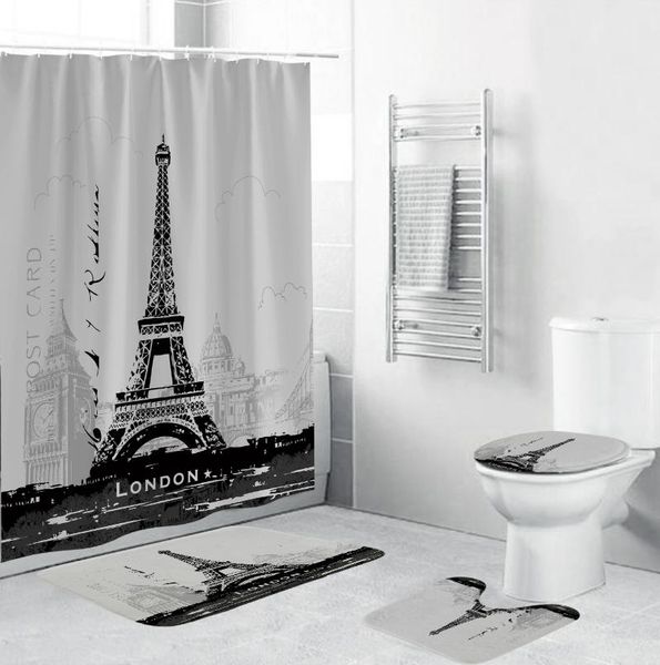 shower curtains 3d paris landscape eiffel tower print curtain waterproof bathroom set with non-slip rugs toilet lid cover mat
shower curtains 3d paris landscape eiffel tower print curtain waterproof bathroom set with non-slip rugs toilet lid cover mat