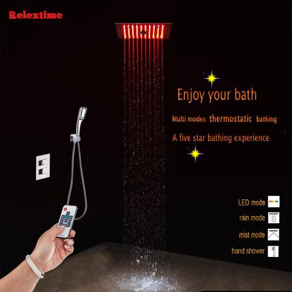 bathroom thermostatic shower set nozzle glow led light ceiling head wall mounted bathtub faucets mixer bath sets
bathroom thermostatic shower set nozzle glow led light ceiling head wall mounted bathtub faucets mixer bath sets