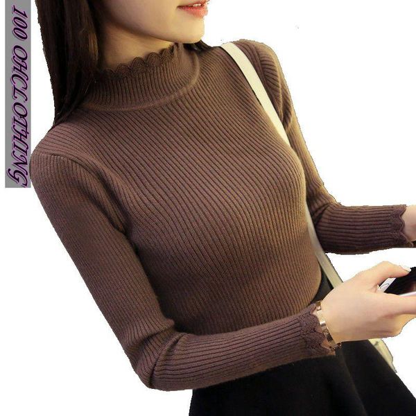 women's sweaters poncho limited lycra standard full sweater women shirt sleeved turtleneck slim female thread tight thickened 2021, White;black
women's sweaters poncho limited lycra standard full sweater women shirt sleeved turtleneck slim female thread tight thickened 2021, White;black