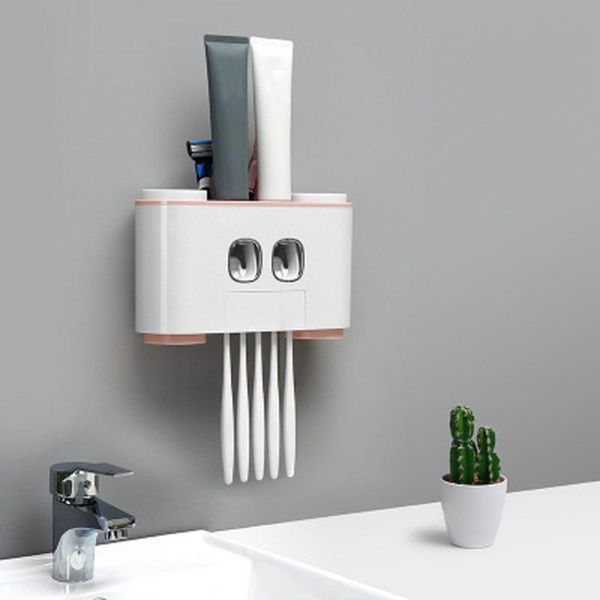 bathroom accessories set magnetic adsorption inverted toothbrush holder automatic toothpaste dispenser squeezer storage rack holders
bathroom accessories set magnetic adsorption inverted toothbrush holder automatic toothpaste dispenser squeezer storage rack holders