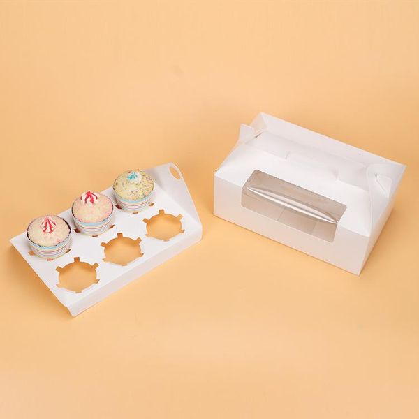 gift wrap 500 pcs 23.5x15x9cm cupcake box with window handle kraft paper packaging wedding kids birthday home party brown white
gift wrap 500 pcs 23.5x15x9cm cupcake box with window handle kraft paper packaging wedding kids birthday home party brown white