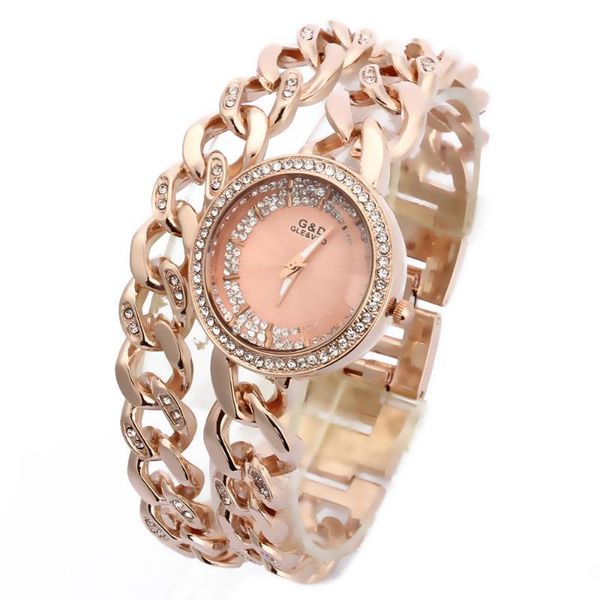 wristwatches 2021 fashion women's wrist watch analog quartz watches stainless steel band rhinestone double chain rose gold, Slivery;brown
wristwatches 2021 fashion women's wrist watch analog quartz watches stainless steel band rhinestone double chain rose gold, Slivery;brown