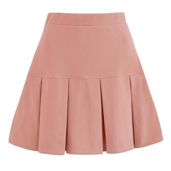 skirts women's pleated skirt, solid color high elastic waist a-line cosplay costumes short skirt, Black
skirts women's pleated skirt, solid color high elastic waist a-line cosplay costumes short skirt, Black