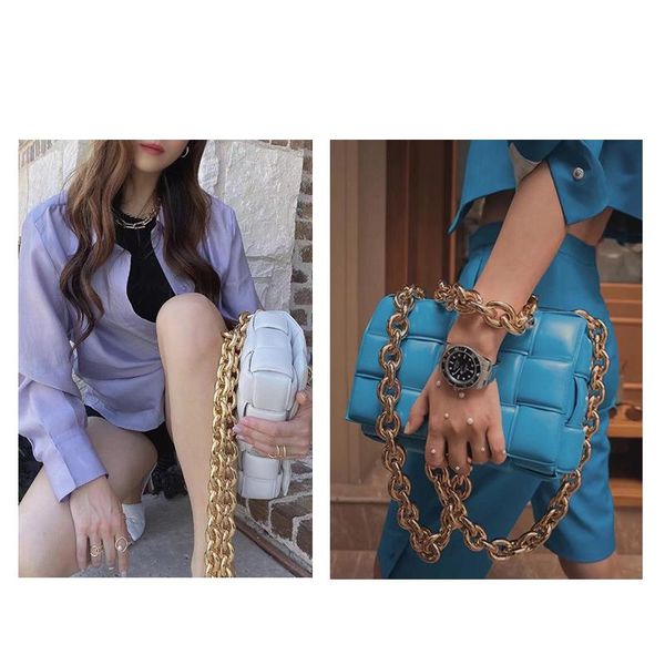 evening bags metal chain pu crossbody luxury designer women female trend soft square woven shoulder bag lady purse and handbag
evening bags metal chain pu crossbody luxury designer women female trend soft square woven shoulder bag lady purse and handbag