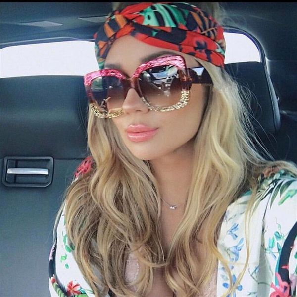 brand designer womens sunglasses trend vintage sun glasses for women retro square female cool shades, White;black
brand designer womens sunglasses trend vintage sun glasses for women retro square female cool shades, White;black