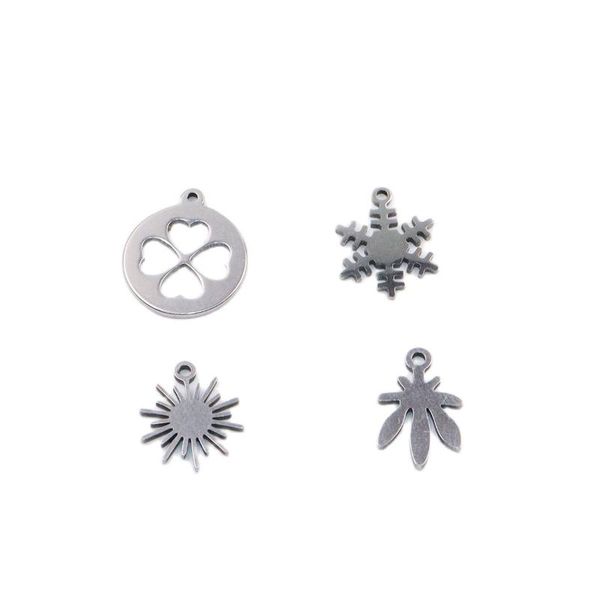 charms 10pcs wholesell stainless steel mini leaf snow flake diy anklets earrings bracelets unfading colorless 2 colors, Bronze;silver
charms 10pcs wholesell stainless steel mini leaf snow flake diy anklets earrings bracelets unfading colorless 2 colors, Bronze;silver