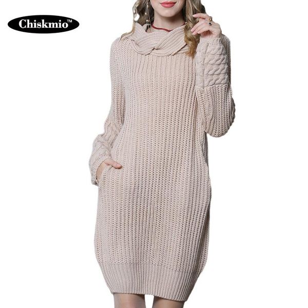 women's sweaters scarf collar knit-dress office lady sweater loose long knitwear pullovers warm sleeve knitting-dress women winter, White;black
women's sweaters scarf collar knit-dress office lady sweater loose long knitwear pullovers warm sleeve knitting-dress women winter, White;black