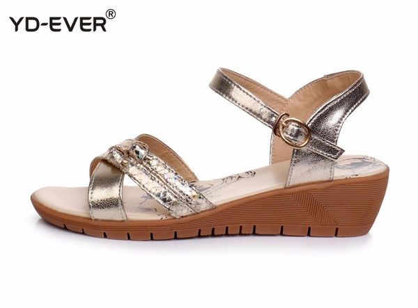 dress shoes women sandals genuine leather casual fashion flat wedges ladies summer big size, Black
dress shoes women sandals genuine leather casual fashion flat wedges ladies summer big size, Black