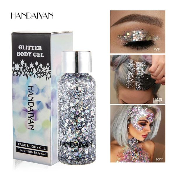 silvery eyeshadow glitter nail hair body face glitter gel art flash heart loose sequins cream decoration party festival glitter
silvery eyeshadow glitter nail hair body face glitter gel art flash heart loose sequins cream decoration party festival glitter