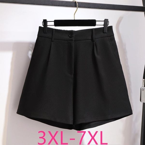 women's shorts spring summer plus size for women large loose casual elastic high waist wide leg black 4xl 5xl 6xl 7xl, White;black
women's shorts spring summer plus size for women large loose casual elastic high waist wide leg black 4xl 5xl 6xl 7xl, White;black
