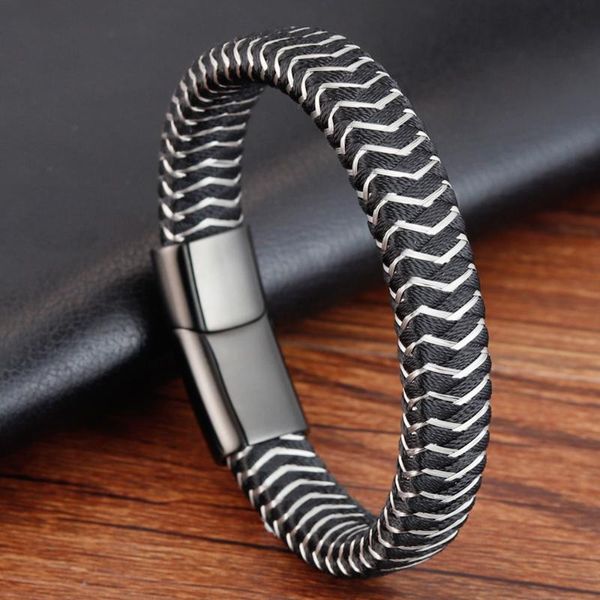 charm bracelets fashion stainless steel bracelet men's titanium wire zebra pattern magnet socket, Golden;silver
charm bracelets fashion stainless steel bracelet men's titanium wire zebra pattern magnet socket, Golden;silver