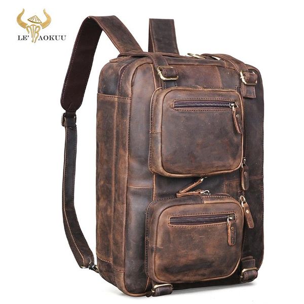 briefcases crazy horse leather vintage business briefcase bag male design travel lapbackpack document case tote portfolio 9912
briefcases crazy horse leather vintage business briefcase bag male design travel lapbackpack document case tote portfolio 9912