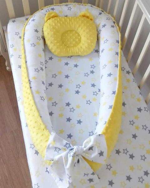 baby cribs 90*50cm nest bed with pillow cushion portable crib for boy girl infant cradle born lounger bassinet bumper
baby cribs 90*50cm nest bed with pillow cushion portable crib for boy girl infant cradle born lounger bassinet bumper