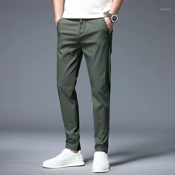 men's pants 2021 spring and summer casual cotton slim slimming fashion gray army green black comfortable trousers clothing
men's pants 2021 spring and summer casual cotton slim slimming fashion gray army green black comfortable trousers clothing