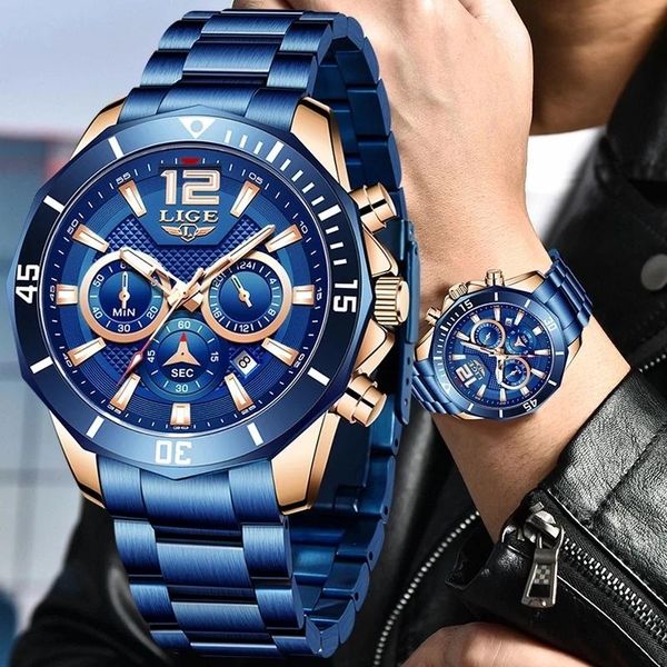 wristwatches lige 2021 men watches sports watch for waterproof style stylish stainless steel clock+box drop, Slivery;brown
wristwatches lige 2021 men watches sports watch for waterproof style stylish stainless steel clock+box drop, Slivery;brown