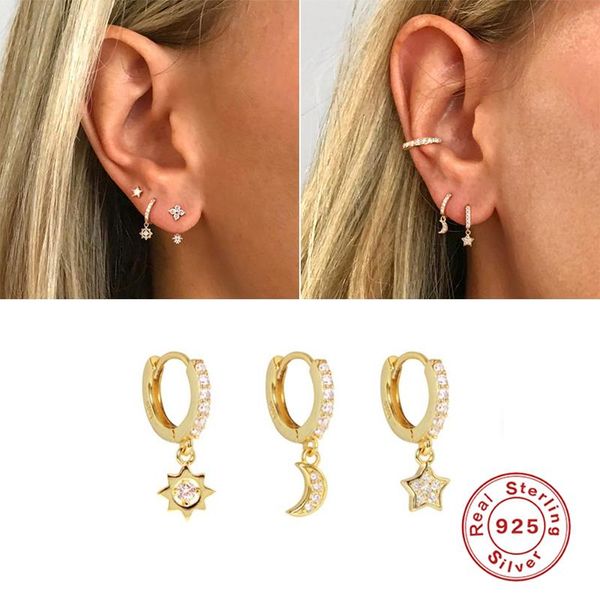 dangle & chandelier aide 925 sterling silver drop earrings korean shiny zircon star moon sun pendant set for women punk rock fine jewelry
dangle & chandelier aide 925 sterling silver drop earrings korean shiny zircon star moon sun pendant set for women punk rock fine jewelry