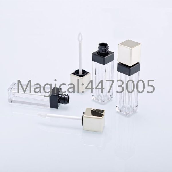 storage bottles & jars 4.5ml clear empty square lip gloss tube with gold cap, plastic beauty makeup tools, cosmetic lipstick co
storage bottles & jars 4.5ml clear empty square lip gloss tube with gold cap, plastic beauty makeup tools, cosmetic lipstick co