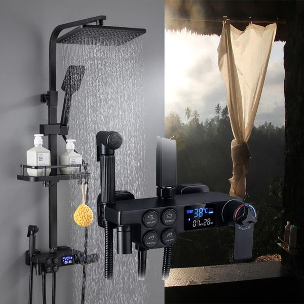 bathroom shower sets black display thermostatic faucet set rainfall bathtub tap water flow produces electricity for
bathroom shower sets black display thermostatic faucet set rainfall bathtub tap water flow produces electricity for