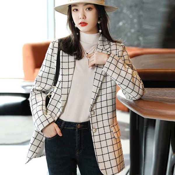 women's suits & blazers high-quality elegant spring and autumn fashion casual self-cultivation small fragrance office business jacket b, White;black
women's suits & blazers high-quality elegant spring and autumn fashion casual self-cultivation small fragrance office business jacket b, White;black