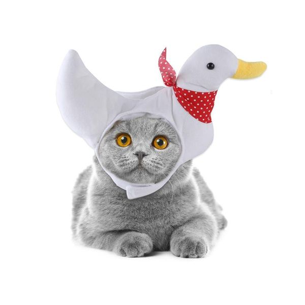 cat costumes pet white duck shape headgear costume decoration headdress halloween christmas clothes cosplay supplies
cat costumes pet white duck shape headgear costume decoration headdress halloween christmas clothes cosplay supplies
