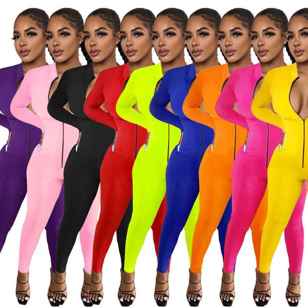 women jumpsuits rompers slim bodysuit solid color long sleeve pants zipper ladies large size home jumpsuit women onesies s-2xl, Black;white
women jumpsuits rompers slim bodysuit solid color long sleeve pants zipper ladies large size home jumpsuit women onesies s-2xl, Black;white