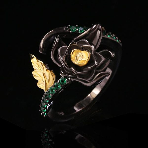 cluster rings italy jewelry vintage flower 925 silver ring women's natural peridot resizable opening black gold color wedding band, Golden;silver
cluster rings italy jewelry vintage flower 925 silver ring women's natural peridot resizable opening black gold color wedding band, Golden;silver