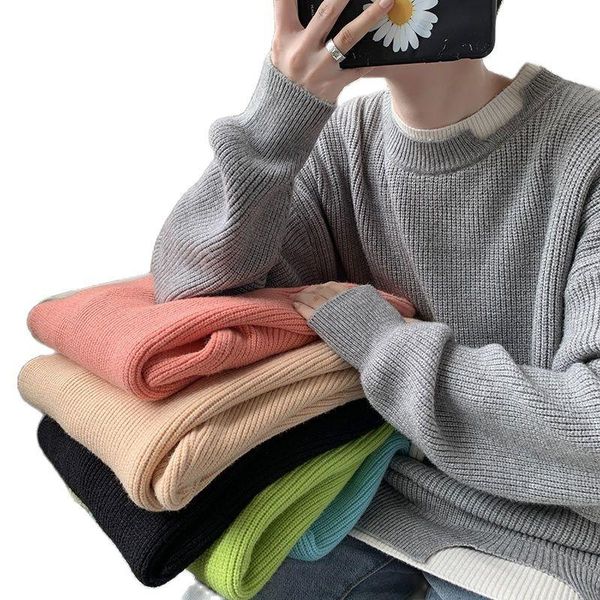 men's sweaters sweater coat autumn winter hole color matching crew neck fashion large size casual bottom tidal current recommend, White;black
men's sweaters sweater coat autumn winter hole color matching crew neck fashion large size casual bottom tidal current recommend, White;black